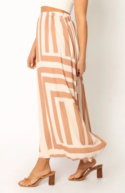 Petal And Pup Petal & Pup Elke Pleated Maxi Skirt In Multi