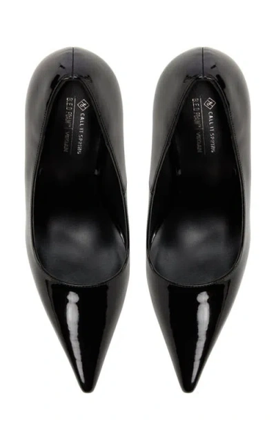 Call It Spring Ariies Pointed Toe Pump In Black