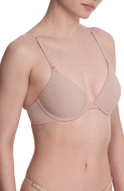 Natori Verge Convertible Plunge Bra In Cafe