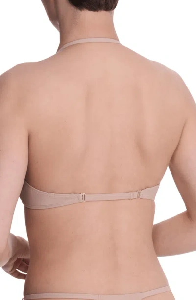 Natori Verge Convertible Plunge Bra In Cafe