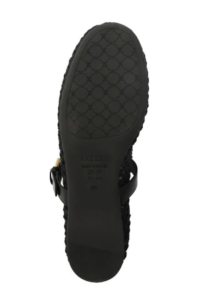 Arezzo Abby Ballet Flat In Black