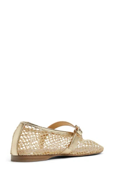 Call It Spring Elyiaa Net Mary Jane Flat In Gold
