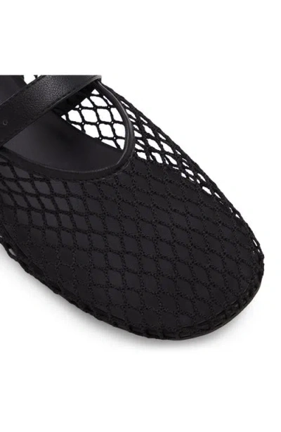 Call It Spring Elyiaa Net Mary Jane Flat In Black