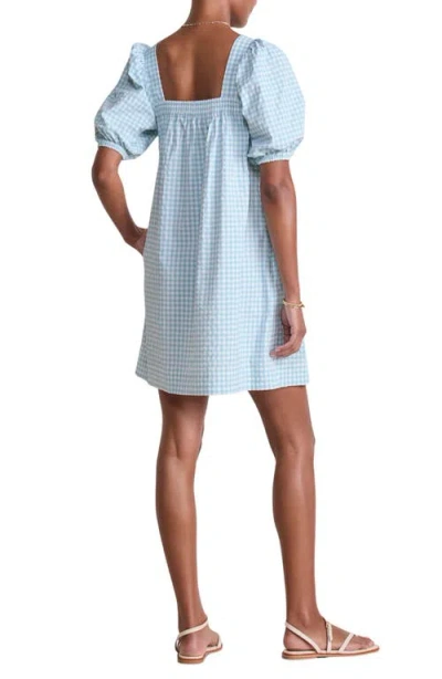 Vineyard Vines Harbor Gingham Minidress In Juliette Gingham