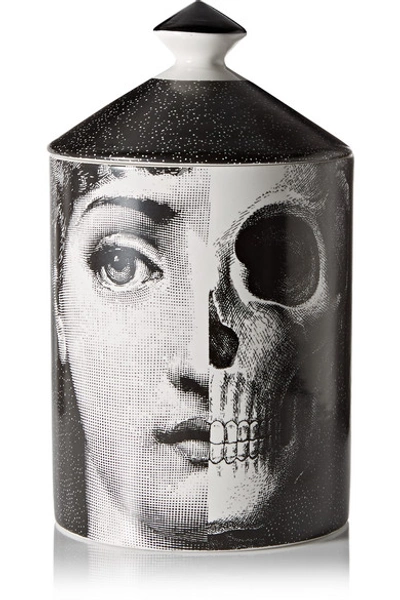 Shop Fornasetti R.i.p Scented Candle, 300g In White