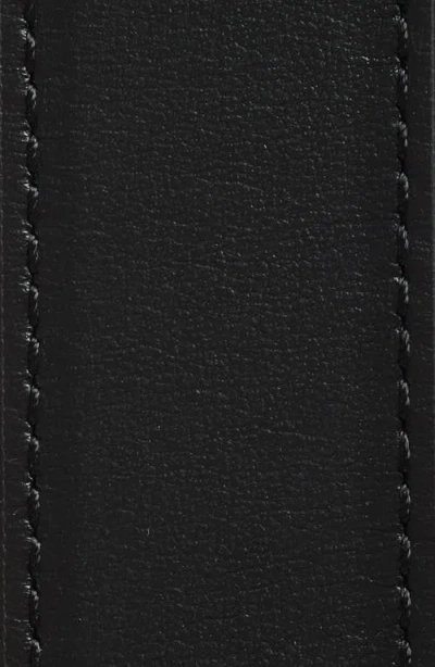 Jacquemus La Ceinture Salon Leather Belt In Black