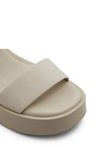 Call It Spring Merisa Platform Wedge Sandal In Light Grey