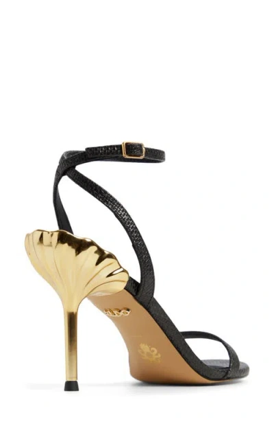Aldo X Disney Women's Ursulaheel Two-piece Dress Sandals In Black