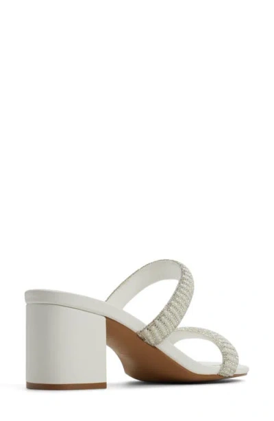 Call It Spring Calianaa Embellished Slide Sandal In White