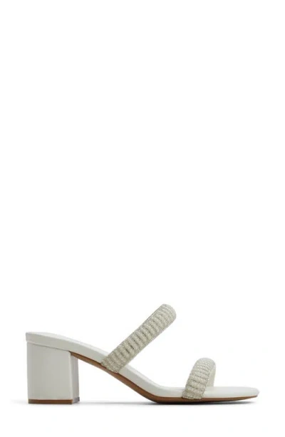 Call It Spring Calianaa Embellished Slide Sandal In White
