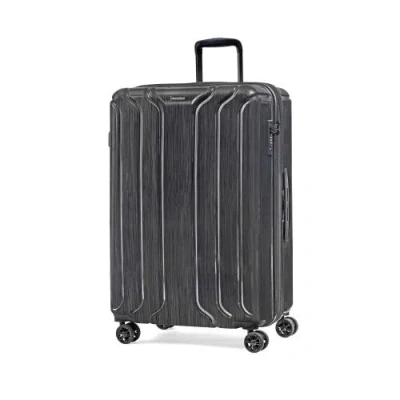 Nonstop New York Elite 3-piece Expandable Spinner Luggage Set And 3-piece Packing Cube Set In Charcoal
