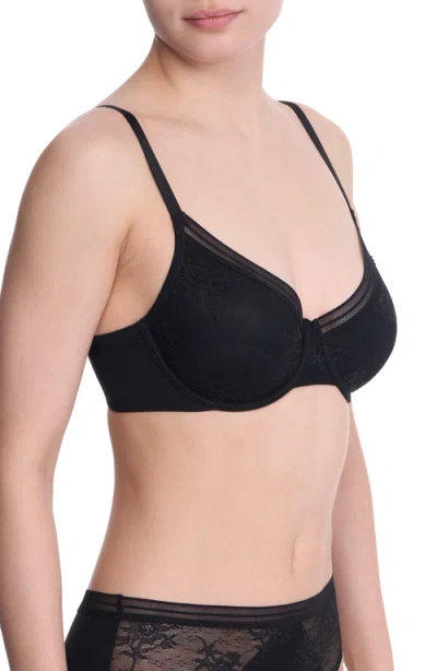 Natori Love Lace Underwire Bra In Black