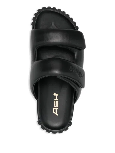 Ash Women's Twist Slide Sandals In Black