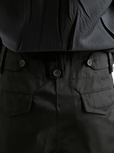 Prada Re-nylon Shorts In Black