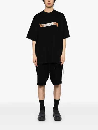 Mastermind Japan Skull-print T-shirt In Black
