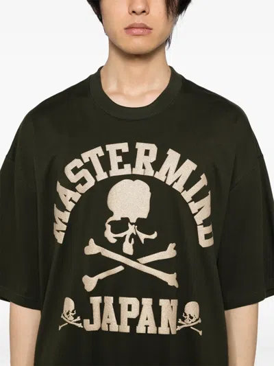 Mastermind Japan University T-shirt In Black