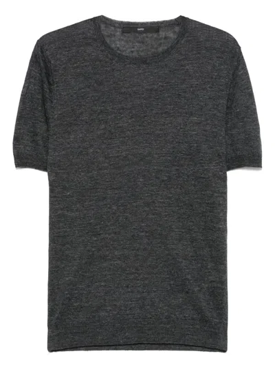 Sapio Linen Top In Blue
