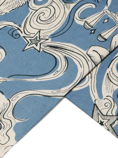 La Doublej Medium Tablecloth In Blue