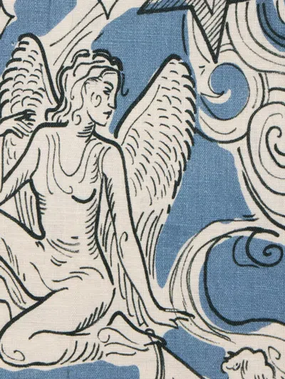 La Doublej Medium Tablecloth In Blue