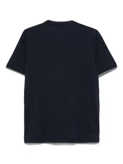 Sapio Cotton T-shirt In Blue