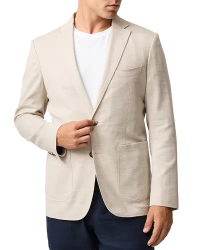 Rodd & Gunn Chester Place Sports Fit Jacket In Ivory