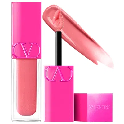 Valentino Puffer Complex Lip Plumper Gloss 103r Don't Be So Nude .2 Oz/6.5 ml In 103r Don't Be So Nude