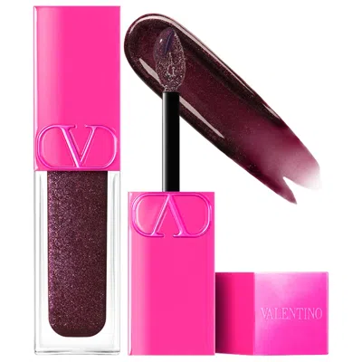 Valentino Puffer Gloss With Plumping Effect In 520r Moonlight Crush
