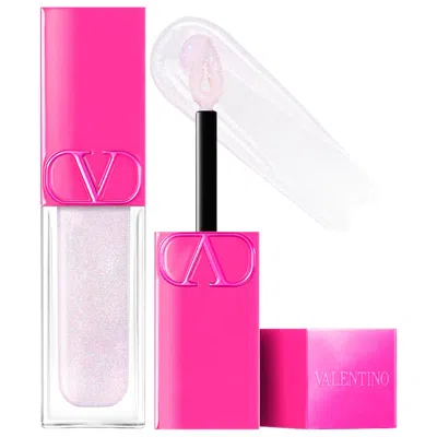 Valentino Puffer Complex Lip Plumper Gloss 00r Dazzling Mermaid .2 Oz/6.5 ml In 00r Dazzling Mermaid