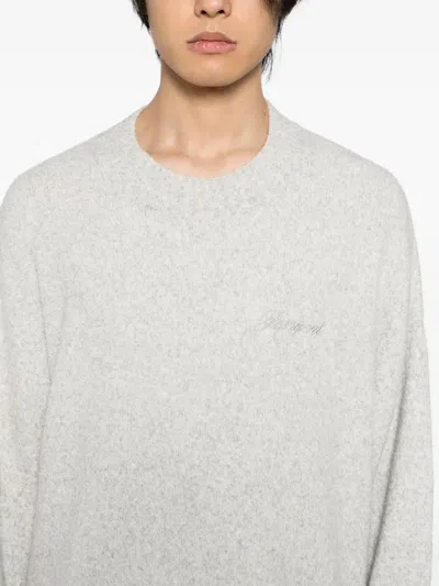 Represent Marled-knit Jumper In Grey