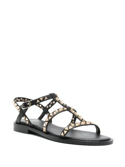 Ash Polinesia Sandals In Black
