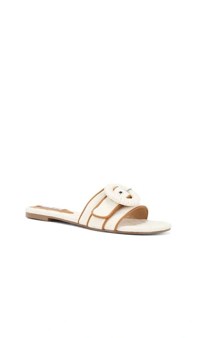 Steve Madden Merla Slides In Natural Cognac