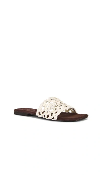 Jeffrey Campbell Costas Slides In Off White