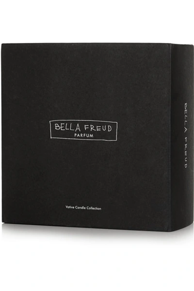 Shop Bella Freud Parfum Mini Votive Set Of Four Candles, 4 X 70g In Colorless