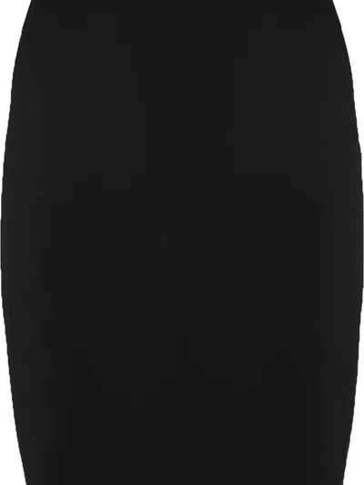 Wolford Fatal Cut Out Midi Dress In Black