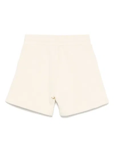 Autry Logo-print Shorts In Neutrals