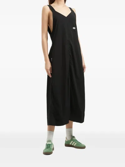 Chocoolate Drawstring Dress In Black