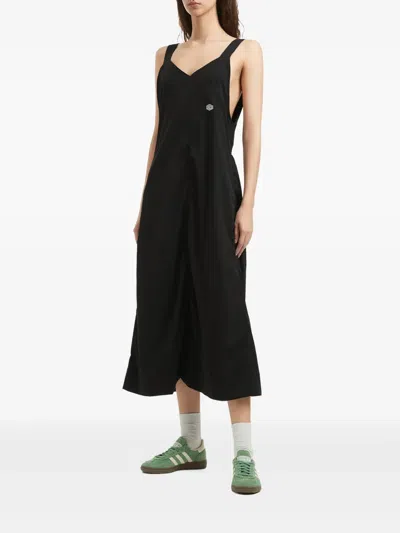 Chocoolate Drawstring Dress In Black