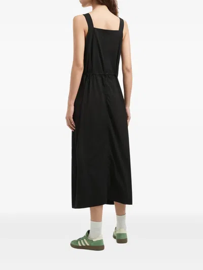 Chocoolate Drawstring Dress In Black