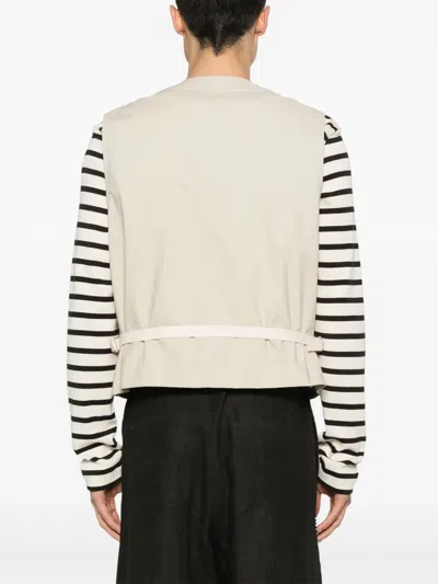 Lemaire Water-repellent Technical Vest In Neutral