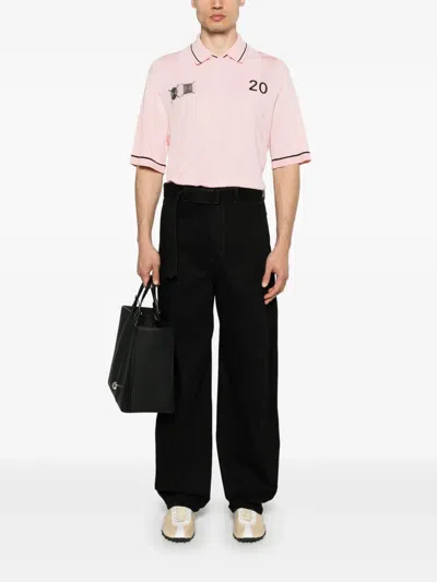 Jacquemus Le Polo Liga Football Polo In Light Pink