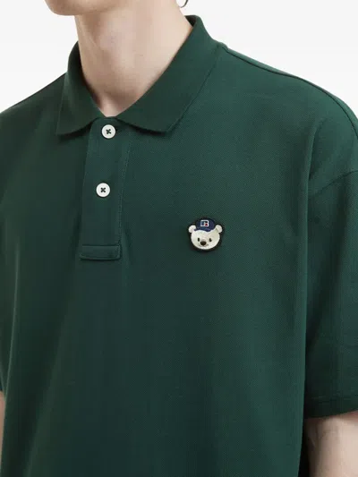 X RUSSELL ATHLETIC LOGO贴花POLO衫