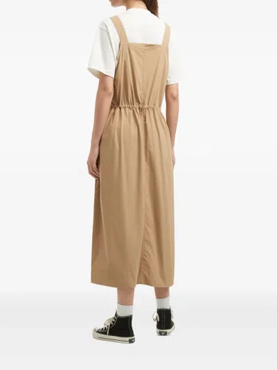 Chocoolate Drawstring Dress In Neutrals