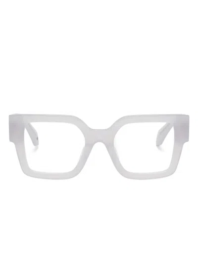 Off-white Eyewear Rectangle-frame Glasses In White