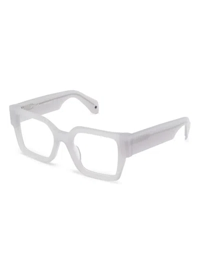 Off-white Eyewear Rectangle-frame Glasses In White