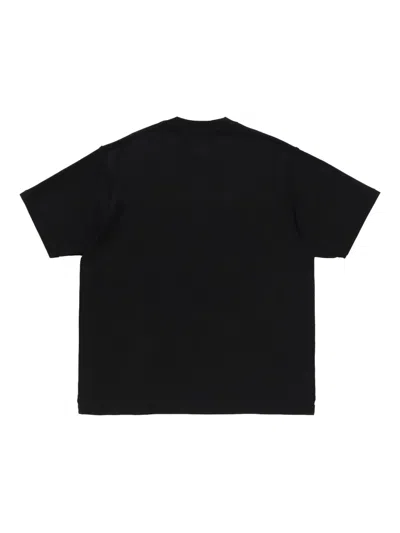 A Bathing Ape Logo-graphic T-shirt In Black