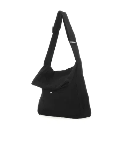 Our Legacy Rectangular Shoulder Bag For Everyday Use In Black