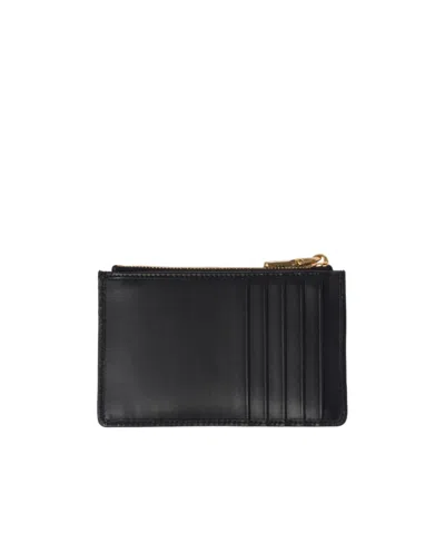 Miu Miu Leather Envelope Wallet In Black