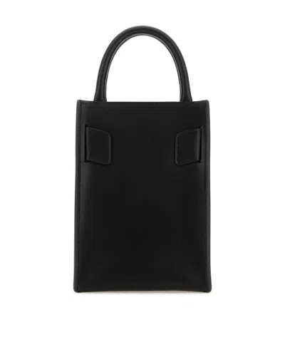 Boyy Bobby Tourist Leather Tote Crossbody Bag In Black