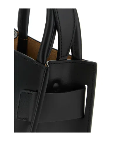 Boyy Bobby Tourist Leather Tote Crossbody Bag In Black