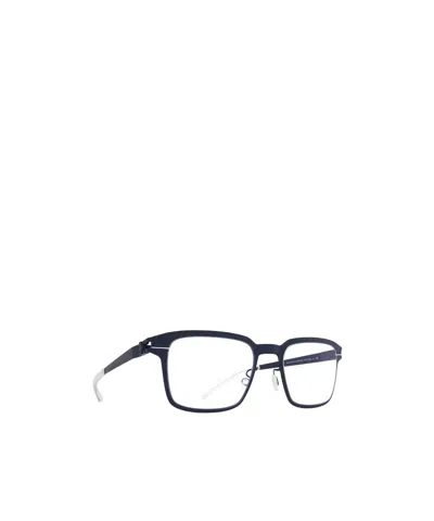 Mykita Rectangular Full-frame Flat Mirror In Black